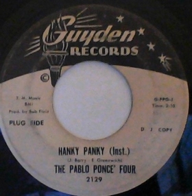 PABLO PONCE FOUR - Hanky Panky (Inst.) / Let's Get Lost On A Country