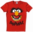 LOGOSHIRT - MUPPETS - FACES ANIMAL SHIRT - ROT