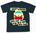 Logoshirt - South Park Cartman Thinking Shirt - Graphite