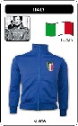 Italien Retro Jacke - Blau