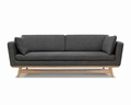 Fifties Sofa 210 Melierter Bezug