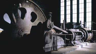 Fototapete Dampfmaschine Vlies - Power Plant - Klicken fr grssere Ansicht